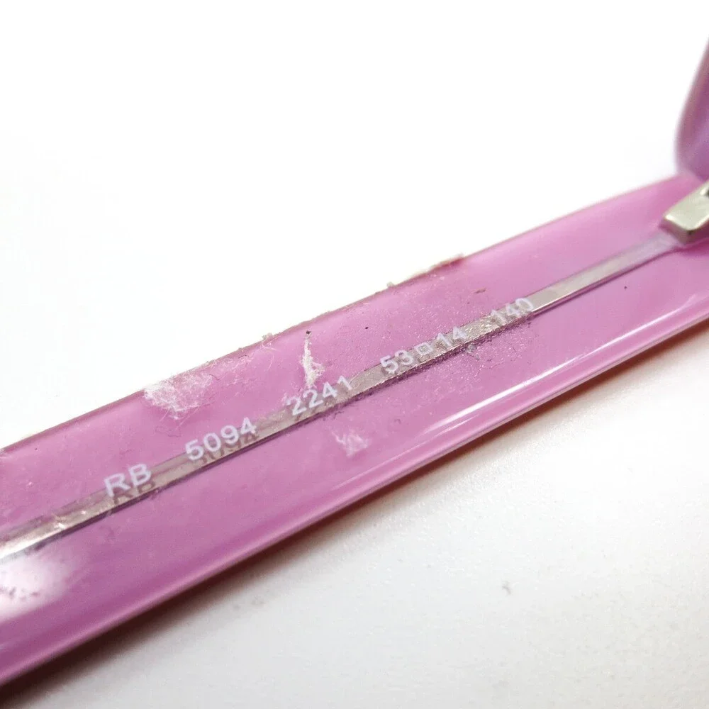 Ray-Ban Eyeglasses Frames RB5094 2241 pink Rectangular glasses 53-14-140